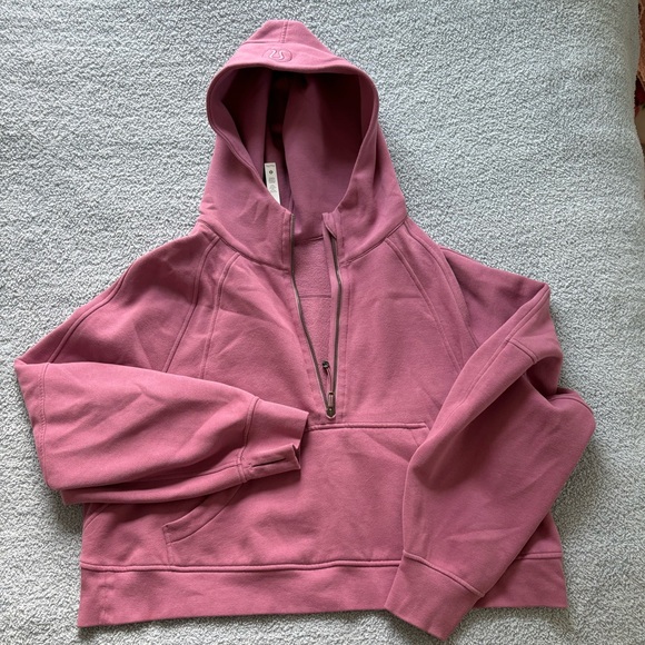 lululemon athletica Tops - Purple scuba quarter zip